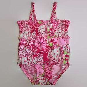 Lilly Pulitzer Vintage Baby Girls Swimsuit